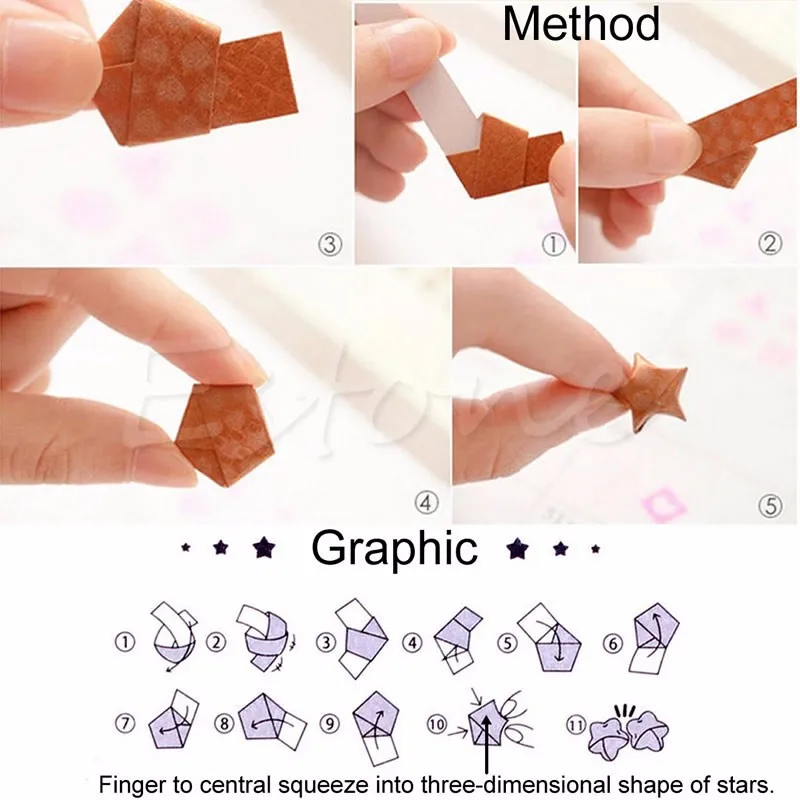 25 шт светящиеся в темноте счастливые звезды оригами складные пластиковые полосы бумаги Маленькие ноги дизайн Z07 Прямая поставка