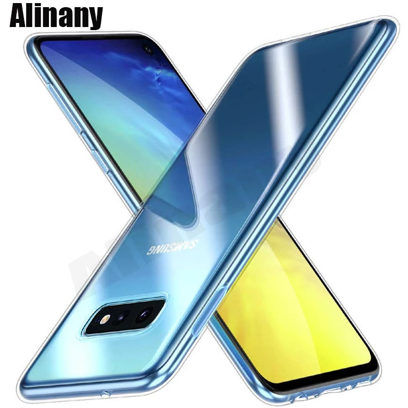 Чехол для Samsung Galaxy S10e мягкий силиконовый прозрачный чехол из ТПУ телефона S 10e G970F