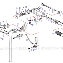 Детали рулевого управления для hidea HDF15 4-х тактный 15 hp