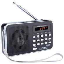 L-938 портативный цифровой fm-радио TF слот USB мини-динамик для пожилых людей 12002014