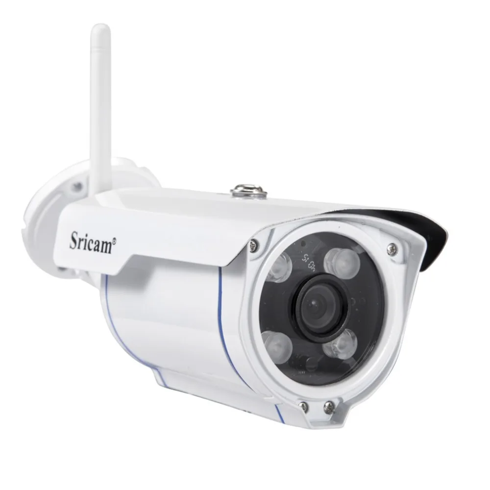 Sricam SP007 IP камера HD720 wifi Onvif 2,4 P2P для смартфона водонепроницаемый антивандальный Ondersteuning 128G SD Tf-kaart открытый