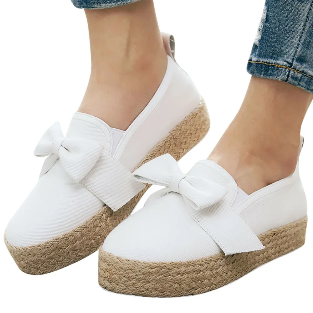 2019 Women's platform sports shoes casual students Rome plus size single female shoes comfortable sports shoes for ladies 40J5 (7)