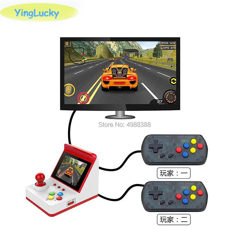 arcade mini 360 Video Games classical Family Game Console Portable Retro Mini Handheld Game Console 3 Inch 16bit Gift RETRO ARCA