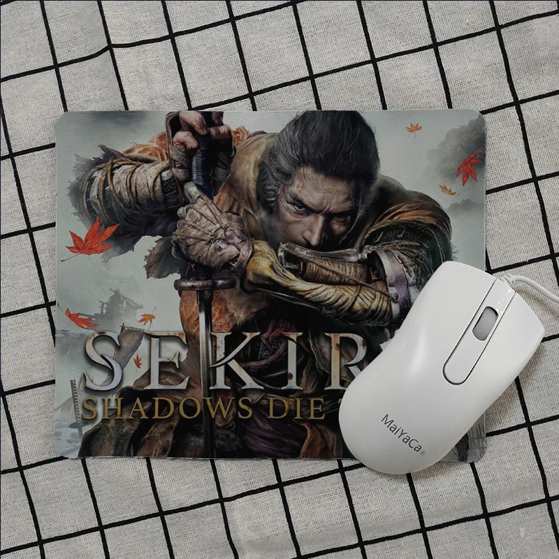 Maiya SEKIRO Shadows Die дважды прочный резиновый коврик для мыши резиновый ПК компьютерный игровой коврик для мыши