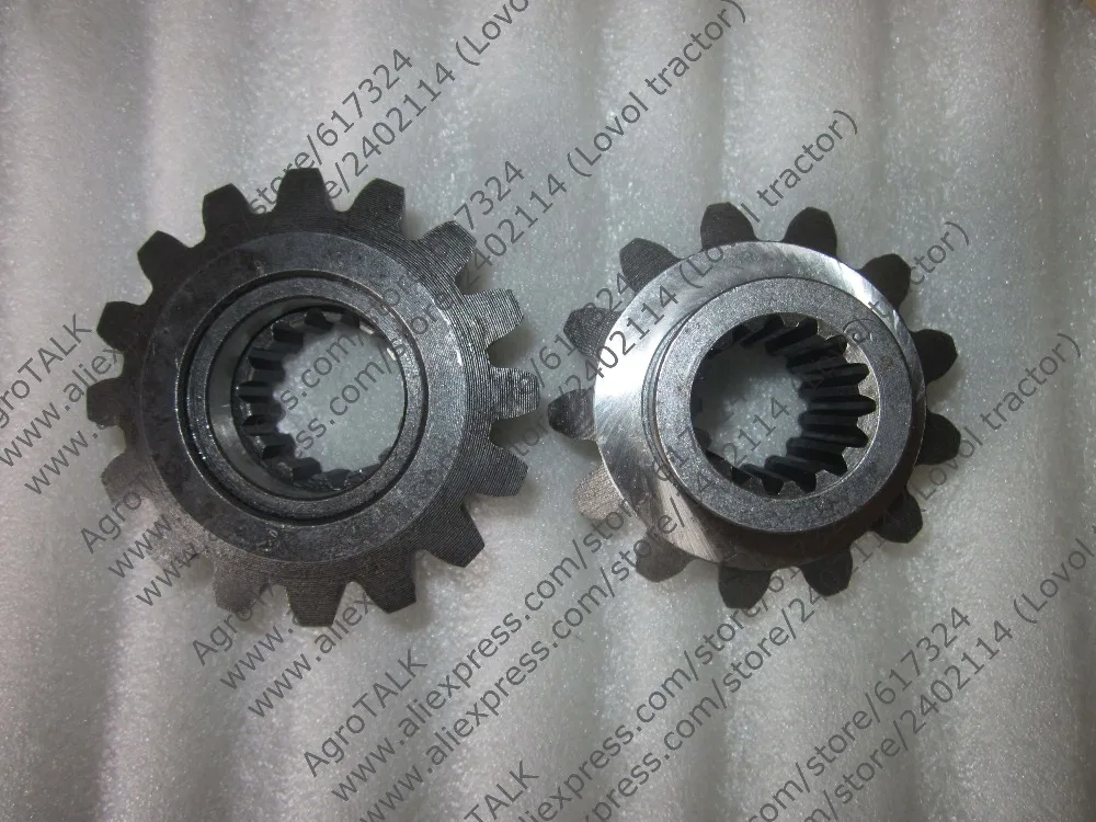 

Jinma JM184-284 tractor parts, the set of driving gears, part number: 184.31.119 + 184.31.102