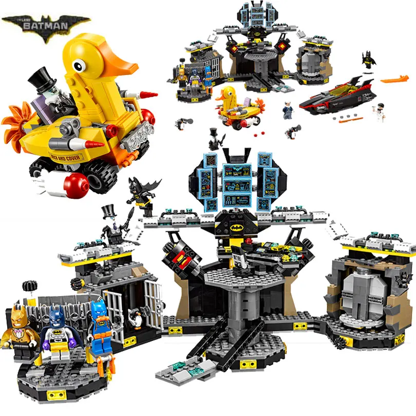 

07052 Batman Movie Batcave Break-in Man-Bat Bricks Set Building Block Toys Batman Compatible with Legoings batman