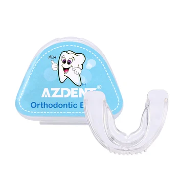 

New Dental Orthodontic Brace Buck Tooth Protector Teeth Retainers Soft Hard Mouthpieces Silicone Appliance Trainer Tooth Tray