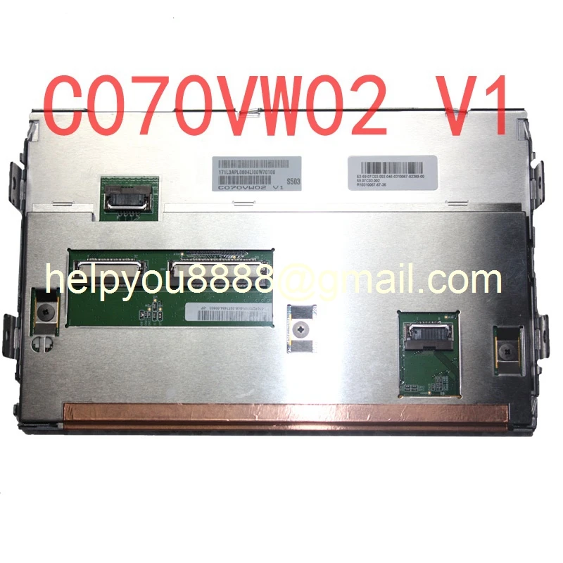C070VW02 V1 LCD DISPLAY WITHOUT TOUCH
