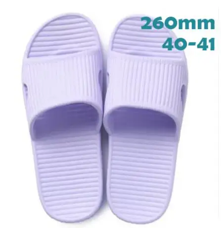 purple 260mm Тапочки Xiaomi mijia мягкие женские, мужские, детские сандалии Нескользящие домашние тапочки для душа детские повседневные тапочки умный дом - Цвет: purple 260mm