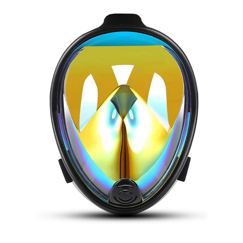 كامل الوجه الغوص أقنعة رؤية بانورامية مكافحة الضباب مكافحة تسرب السباحة غص الغوص تحت الماء قناع الغطس GoPro متوافق كامل الوجه الغوص أقنعة رؤية بانورامية مكافحة الضباب مكافحة تسرب السباحة غص الغوص تحت الماء قناع الغطس GoPro متوافق