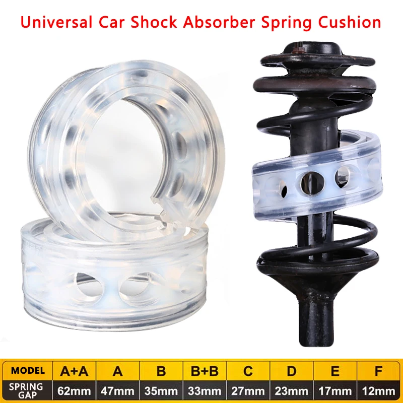Buy 2Pcs Universal Car Shock Absorber Spring Bumper