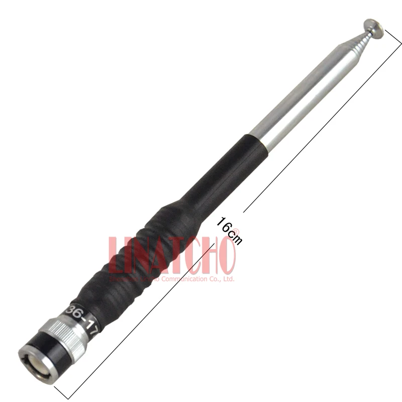 

vhf 136-174MHz portable two way radio spring telescopic rod antenna handheld radio bnc connector antenna