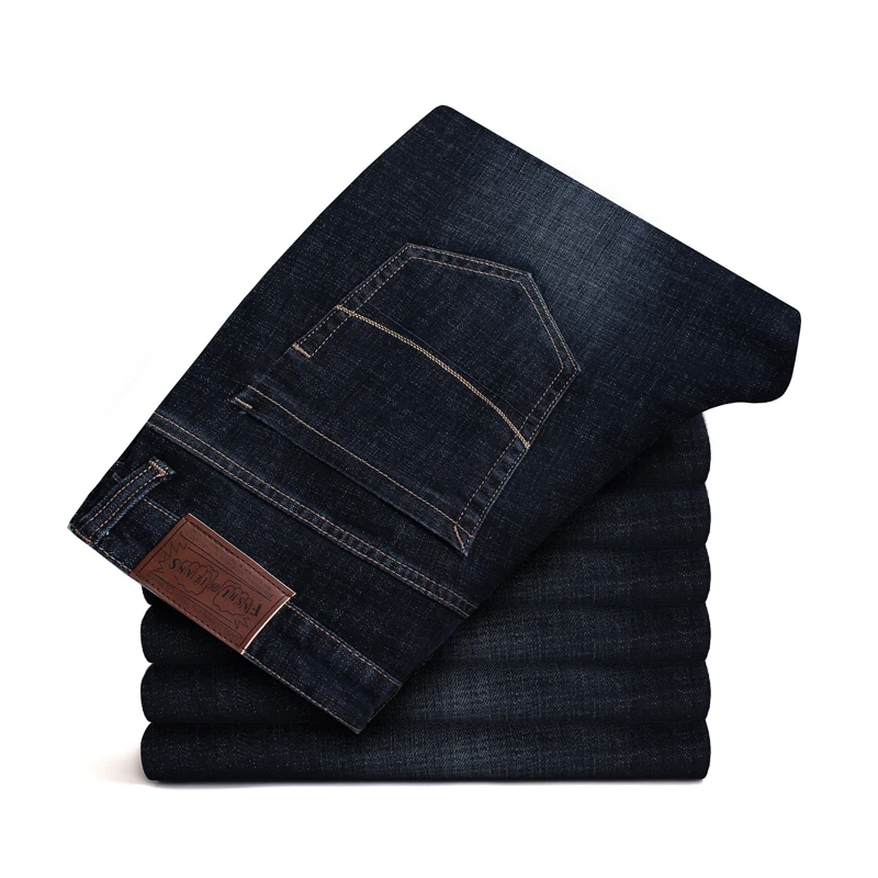 

Male Jeans Men Men'S Classic Jean Homme Biker Black Hombre Denim Pants Masculina Distress Trousers Stretch Luxe Slim Fit