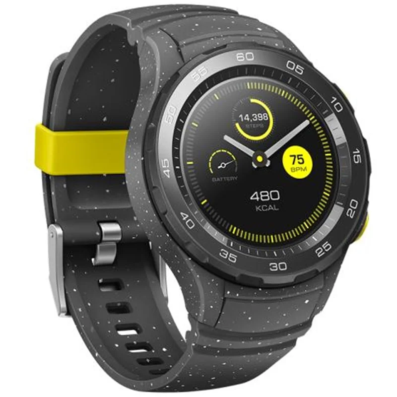  Original Huawei WATCH 2 bluetooth4.1 sport smartwatch IP68 waterproof NFC GPS Heart rate sensor Mus