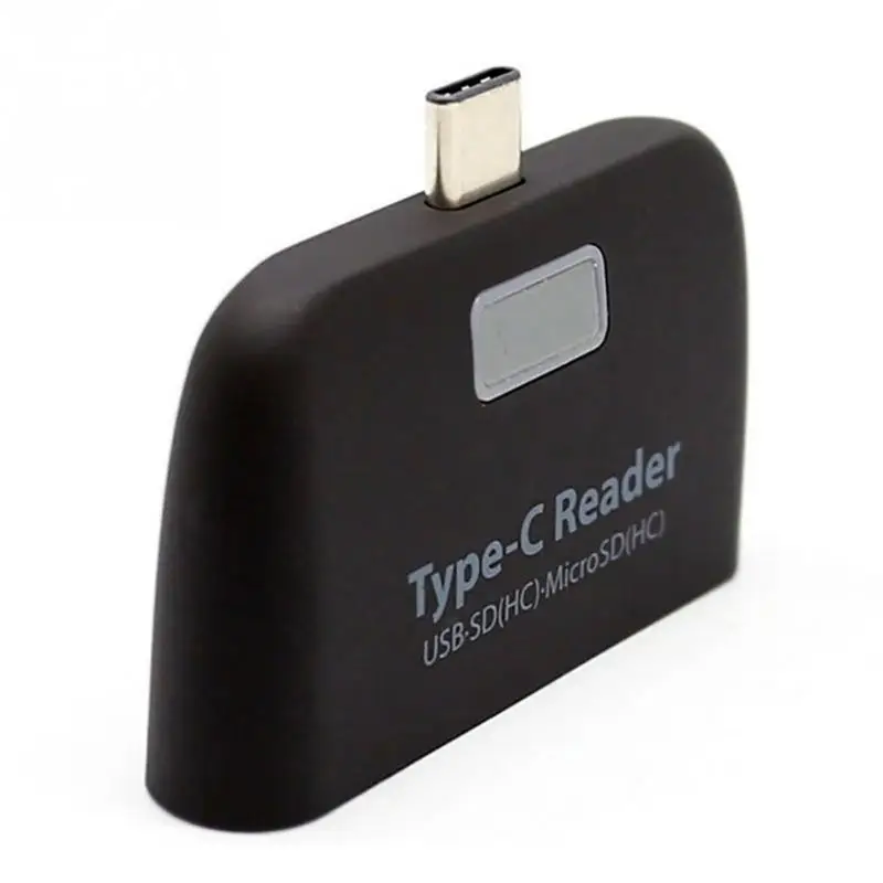 ABS 3 в 1 USB Type C TF SD OTG Универсальный кардридер для карт памяти адаптер дизайн Macbook
