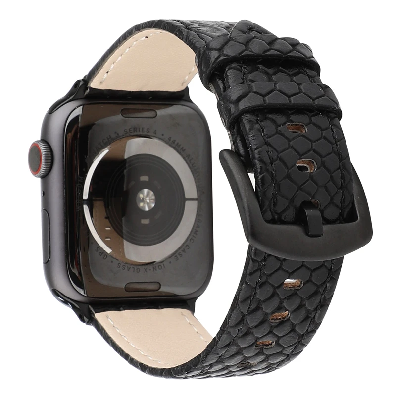 Ремешок для Apple watch band 42 мм 38 мм correa iwatch 44 мм 40 мм 3 2 Браслет из натуральной кожи pulseira Apple watch аксессуары - Цвет ремешка: color 1