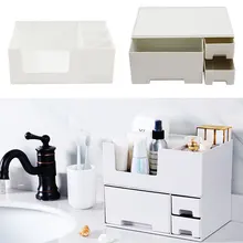 

Plastic Cosmetic Storage Box Multifunction Desktop Storage Boxes Drawer Makeup Organizers Stationery Storage Organizer