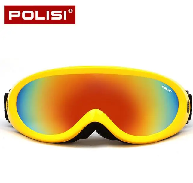Polisi invierno esquí snowboard skate gafas hombre mujer anti-niebla nieve Gafas UV400 deporte al aire libre esquí esqui gafas
