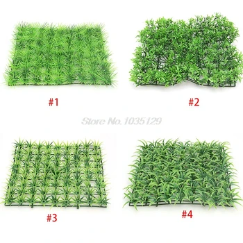 

Aquarium Ornaments Artificial Grass Lawn Fish Tank Landscape Water Plant Decor Whosale&DropShip