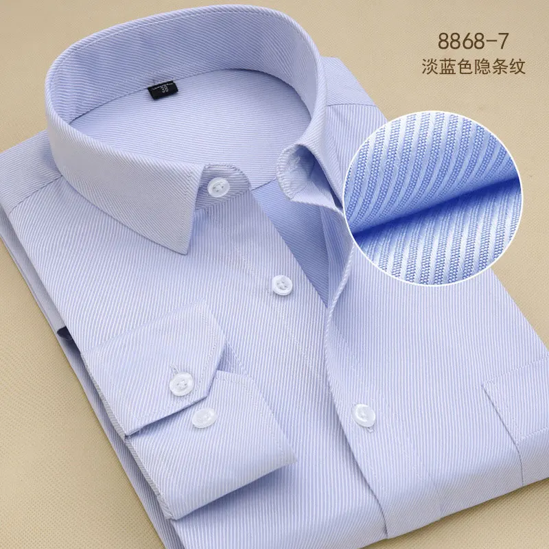 Twill Texture Formal Shirt Slim Fit 