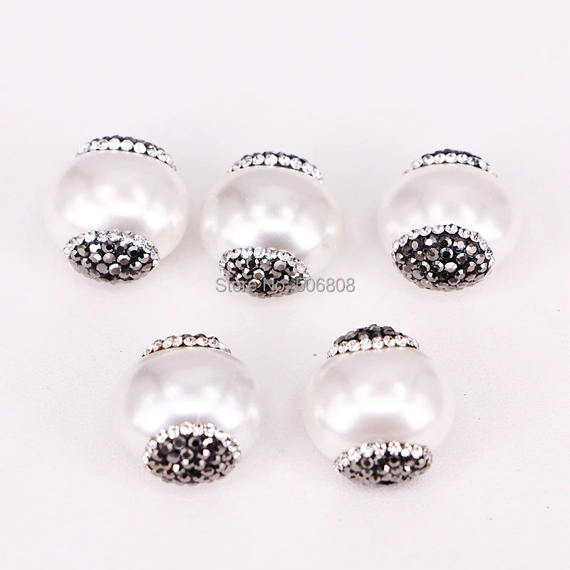 10 PCS ZYZ294-9116 Natureza Branco Pérola Shell