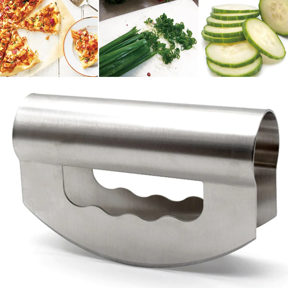 1Pc Professional Stainless Steel Double sided Cutter Multi function