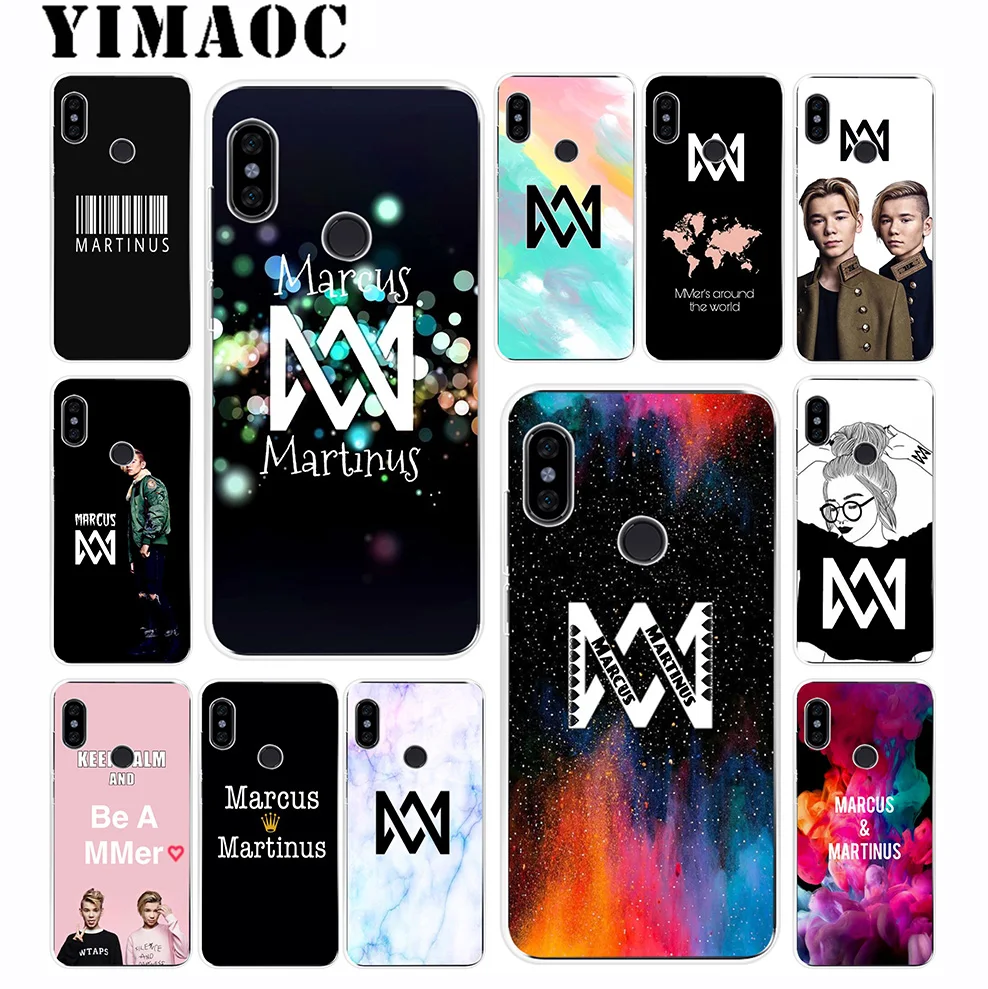 YIMAOC Маркус и Мартинус Твин Мягкий силиконовый чехол для Xiaomi Redmi 6 6A 5A 5 S2 Puls Note 8 7 4X4 4A