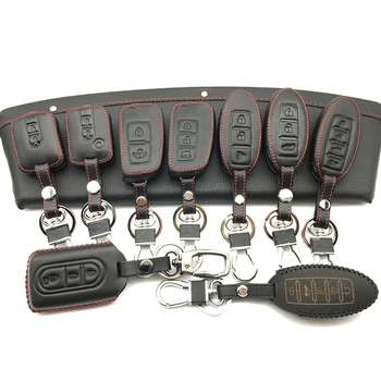 

car key case key cover for Nissan Infiniti Tiida Note Navara Qashqai Micra Juke X-Trail Pathfinder keys Car wallet protect shell