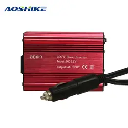 AOSHIKE 300 Вт автомобильный инвертор Мощность 12 В 220 В инвертор модифицированный синус адаптер конвертер Зарядное устройство автоматической