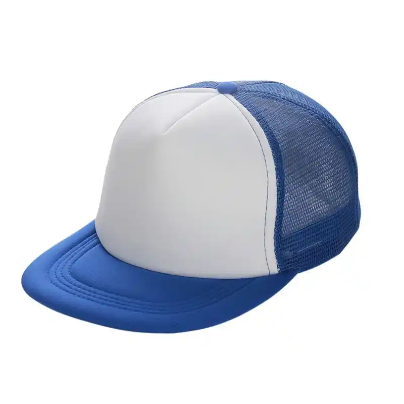 Plain blue trucker hat Clearance