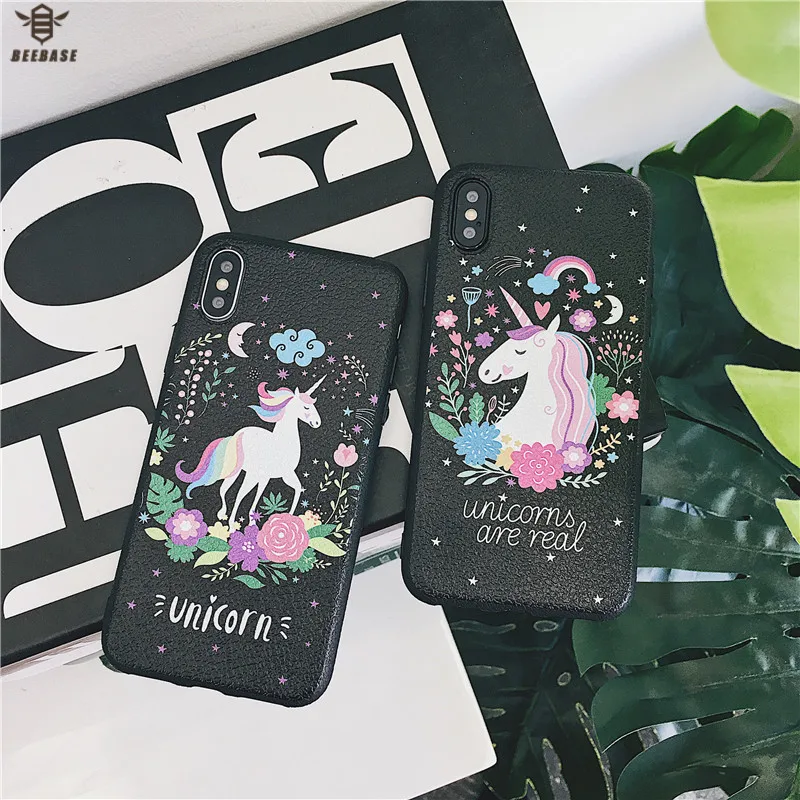 

Cute Cartoon Case For iphone 7 case for iphone X Cover for iphone 6s case soft silicone Phone case iphone 6 6 Plus 7 8 Plus capa