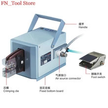 FASEN FEK-20M, высокое качество, Пневматический обжимной станок, пневматическое устройство для обжима для различных терминалов, Кабельные Инструменты, инструмент для обжима проводов