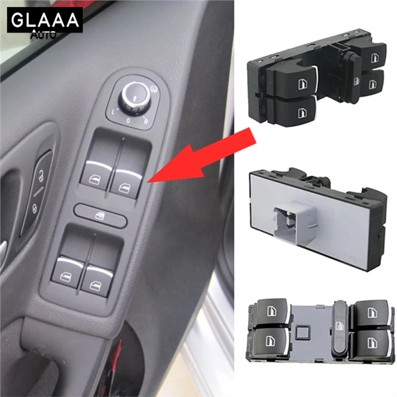 GLAAAAuto Window Panel Master Switch Control Brand New For Tiguan