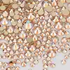Mix Size Champagne Effects Flat Back Rhinestones For Nail Arts and Crafts ► Photo 1/6