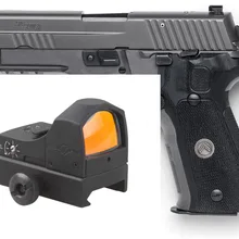 Векторная оптика SIG P226 пистолет тактический мини Сфинкс 1x22 рефлекс Красный точка зрения с адаптером Монтажная пластина