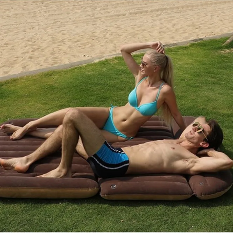 Outdoor Camping Travel Bed Moisture-proof Pad SUV Car Self-driving Tours Inflatable Mattress-Seat I
