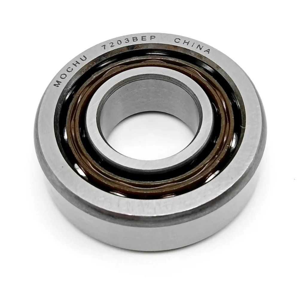 1pcs MOCHU 7203BEP 7203 17x40x12 앵귤러 콘택트 베어링 스핀들 베어링 CNC ABEC-3 40 접촉각