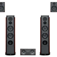 HIVI Swans M6005HT домашний кинотеатр 5,0 стерео звуковая система основной HiVi M6005 центр HiVi RM300C+ объемный HiVi RM300R
