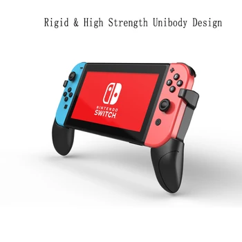 

Grip Stand for Nintendo Switch Console, Adjustable Foldable Ergonomic Handle Grip Stand with 2 Game Slots, Protector Case Hold