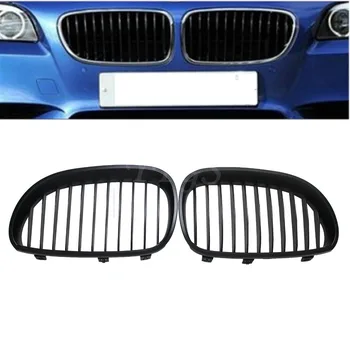 

New Styling 2003-2010 Black Front Sport Wide Kidney Grilles Grill Right& Left For BMW E60 E61 M5 5 Series Exterior Parts