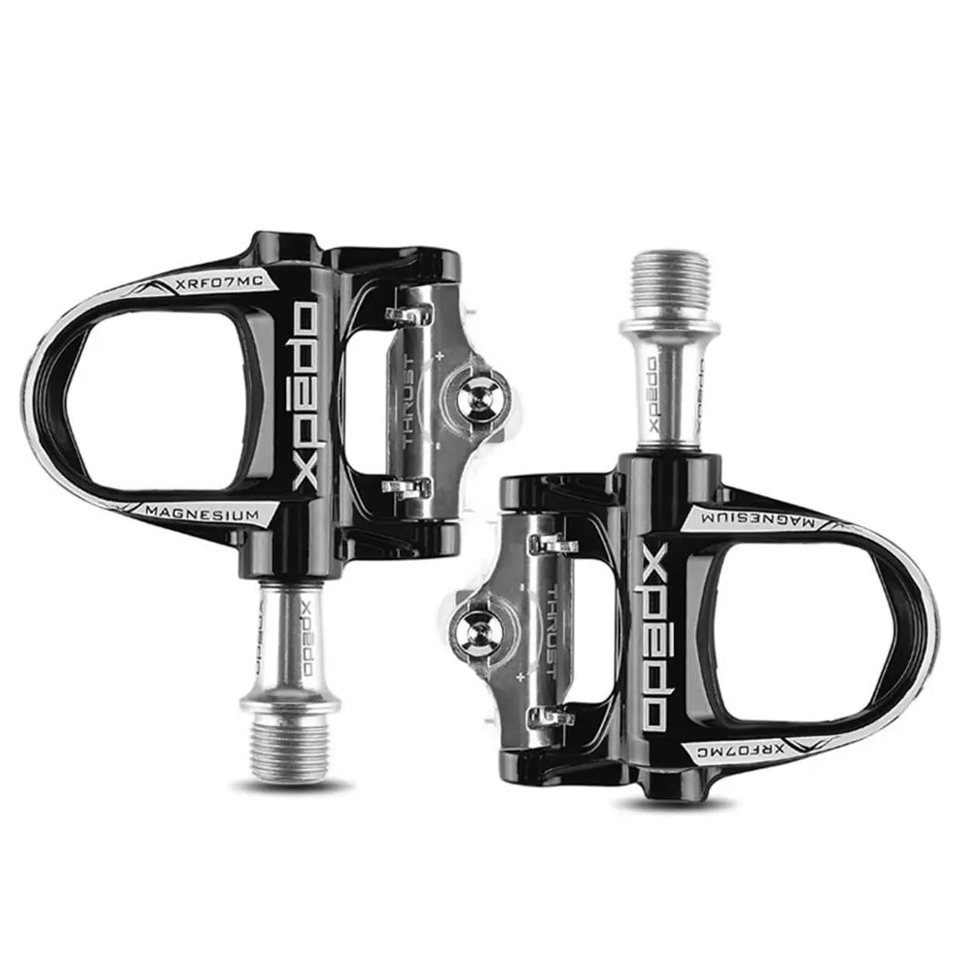 

Road Bike Self-locking Magnesium Alloy Cycling Black, Red, White XRF07MC Pedals