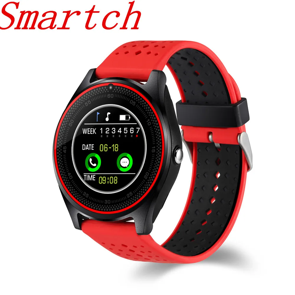 EnohpLX Smart Watch V9 Support SIM card 2G Camera Sport Health MP3 music Clock men women