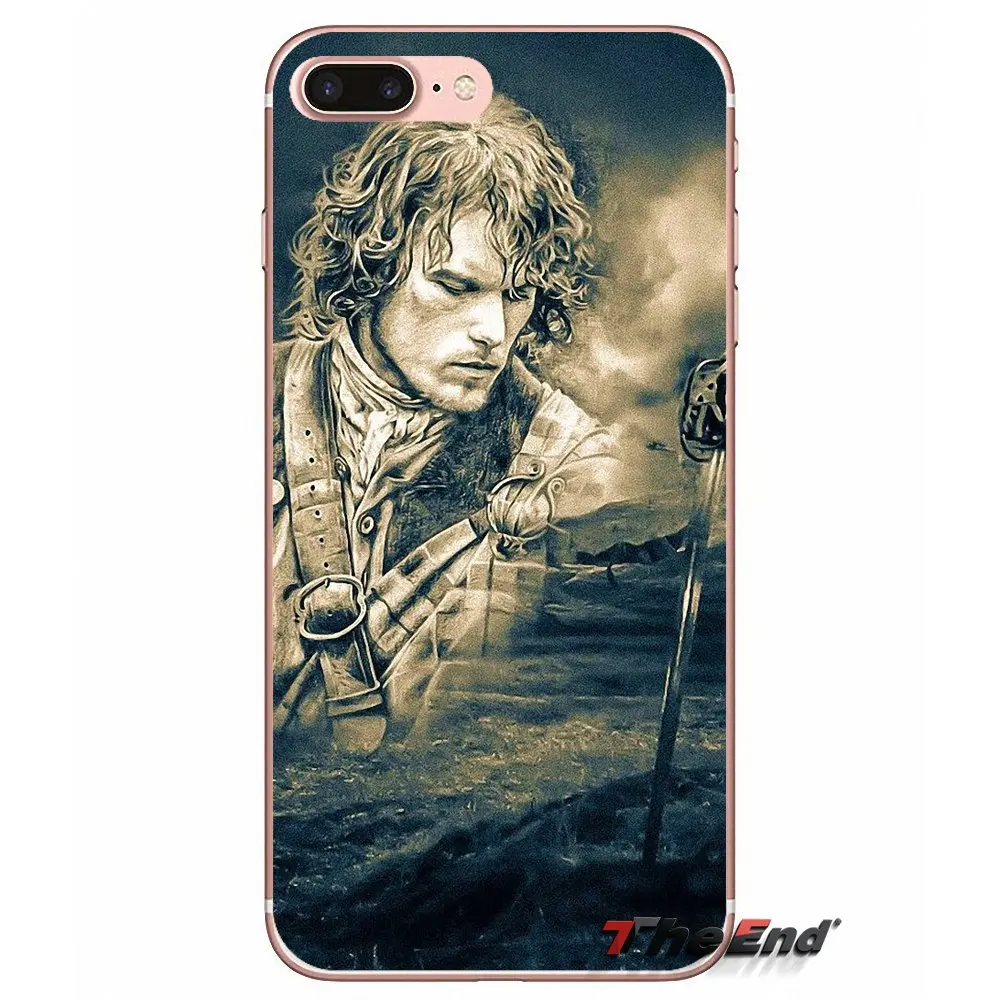 OUTLANDER TV Jamie Frasered TPU Чехлы для Huawei P Smart Y6 P8 P9 P10 Plus Nova P20 Lite Pro Mini 2017 SLA L02 L22