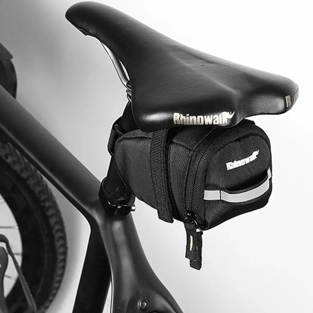 Bicycle Bag Bike Saddle Bag Waterproof Seatpost Storage Pouch Cycling Tail Rear Bag MTB Road Bike inner tube kit Case