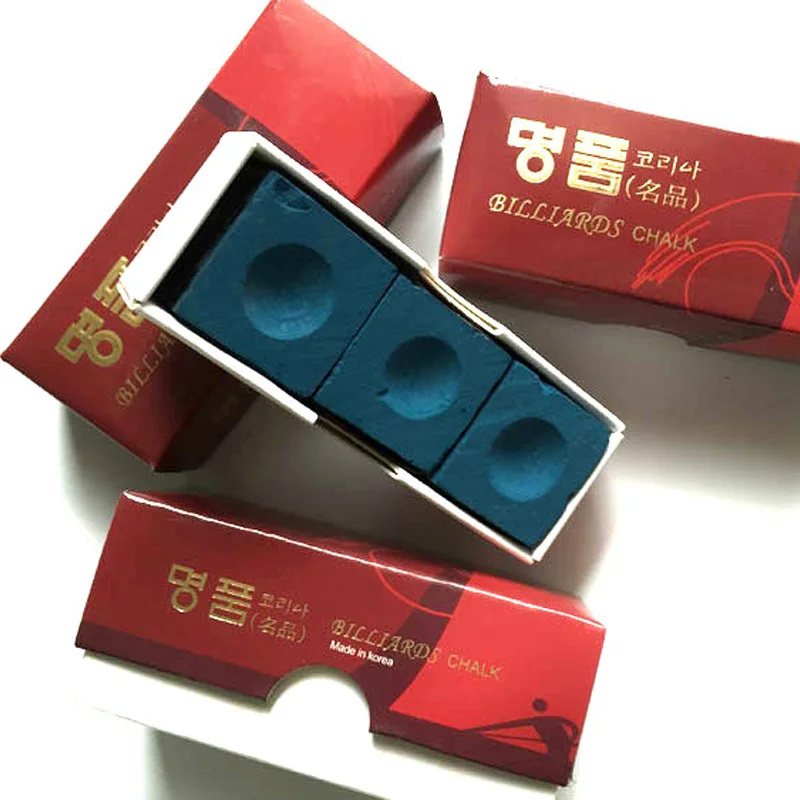 Бильярдный держатель мелки аксессуары баллтек Корея 3 шт. бильярдный кий халки синего цвета высокого качества