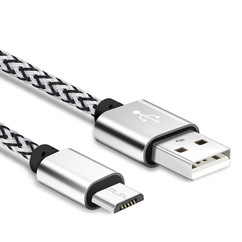 Metal Braided Micro USB Data Sync Charging Cable For Redmi 5 Plus 6A 6 Pro Note 2 3 4 4X 5A Fast Android Phone Charger USB Cable Metal Braided Micro USB Data Sync Charging Cable For Redmi 5 Plus 6A 6 Pro Note 2 3 4 4X 5A Fast Android Phone Charger USB Cable