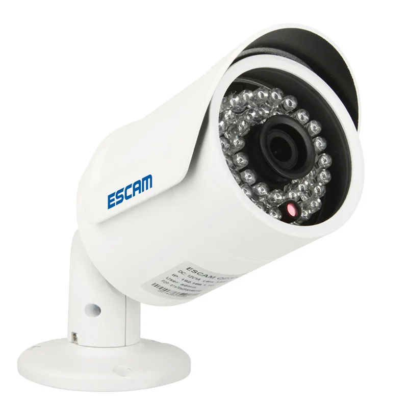 

Escam Mini IP Camera HD 720P Onvif P2P Outdoor Surveillance Night Vision Infrared Bullet Cameras Waterproof Security CCTV Camera