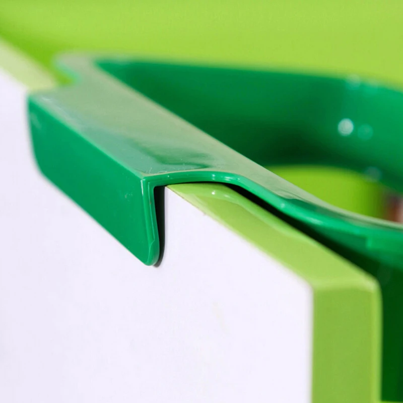 JX-LCLYL 1pc Garbage Bag Holder Plastic Bracket Stand Rack Kitchen Trash Storage Hanger