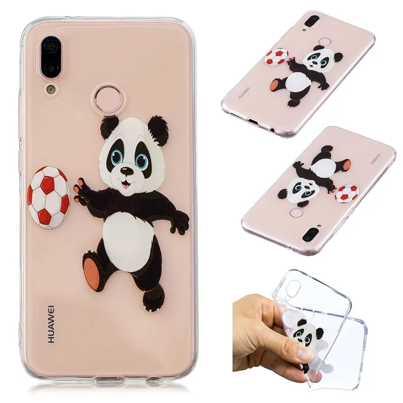 The new high - through painted TPU for Huawei P20 Lite phone case |
