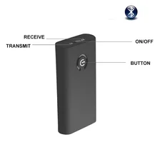 Kebidu новые B9 Bluetooth приемник передатчик 3.5 мм стерео Выход Беспроводной аудио адаптер для наушников PC ТВ MP3-плееры